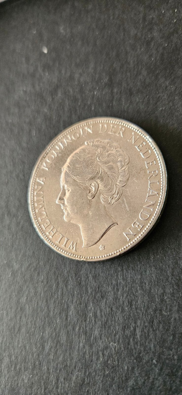 Zilveren rijksdaalder 1930 wilhelmina mooie munt nr.2, Postzegels en Munten, Munten | Nederland, Zilver, Ophalen of Verzenden