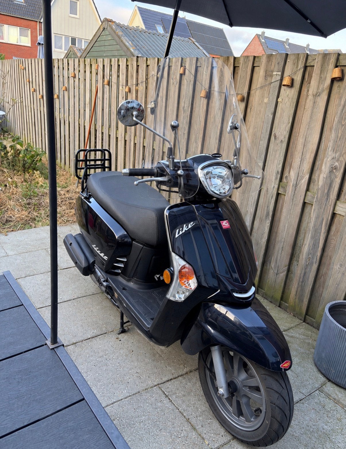 Kymco Like TT 50cc 4Takt Brom met Windscherm, Ophalen of Verzenden, Zo goed als nieuw, Benzine, Like
