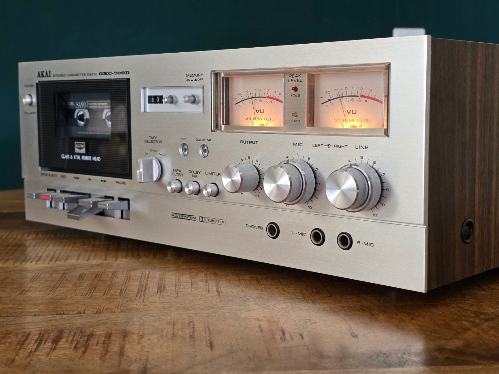 Akai GX-C709D Cassettedeck, Ophalen, Akai