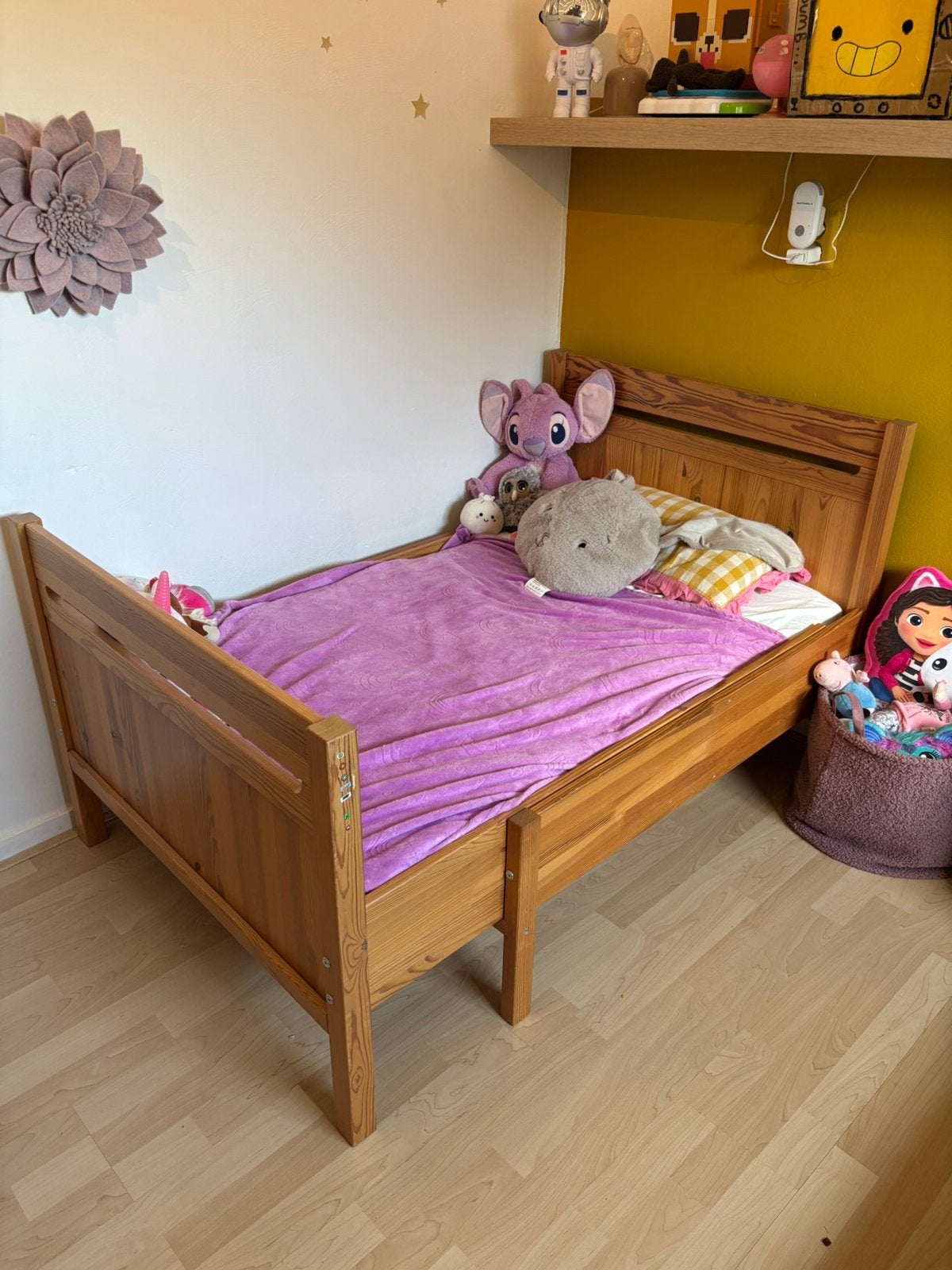 ikea trofast meegroeibed incl matras!, 70 tot 85 cm, Ophalen of Verzenden, Zo goed als nieuw, Matras