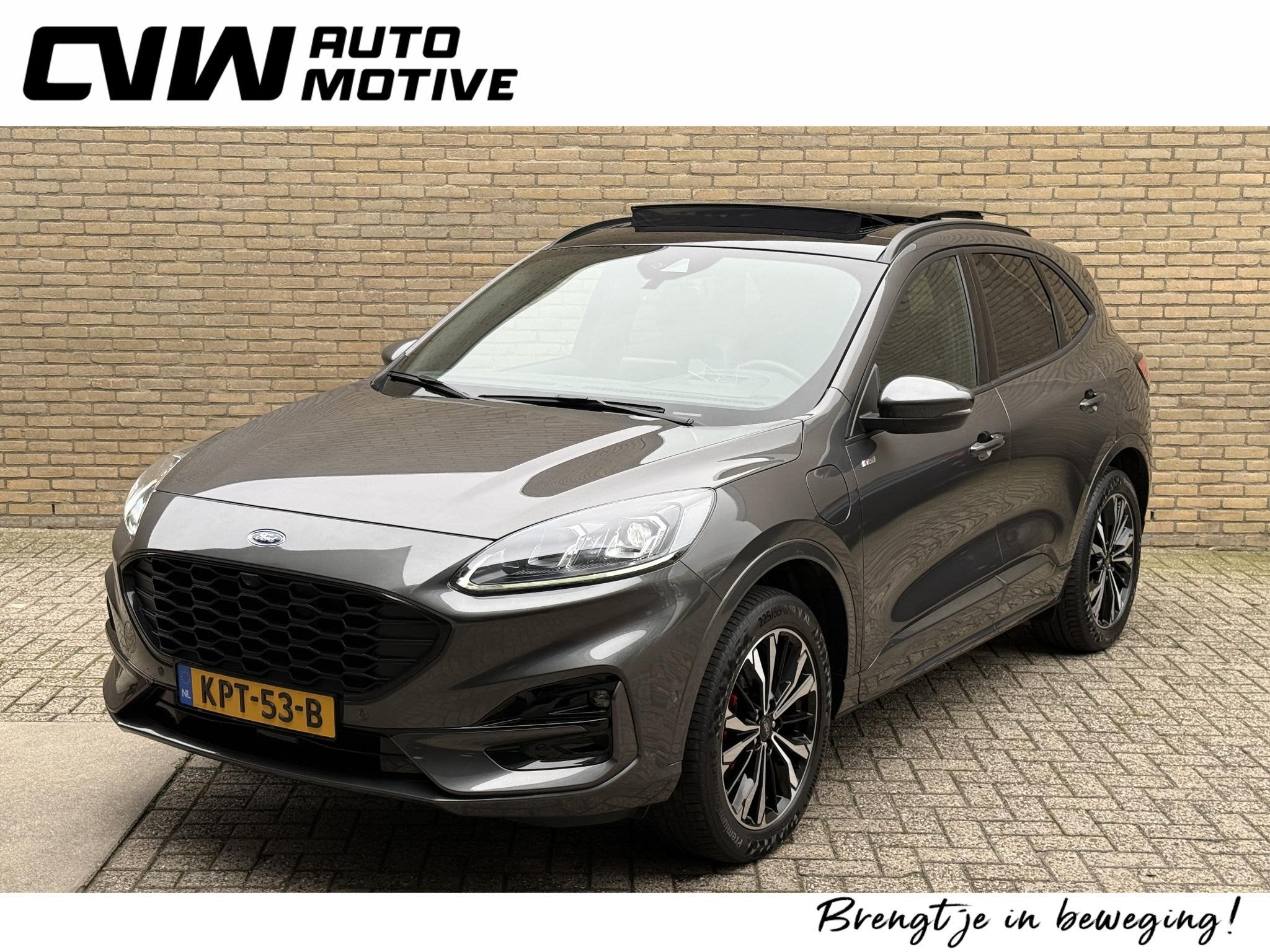 Ford Kuga 2.5 PHEV 224pk ST-Line X | 53.000km | Panoramadak, Dealer onderhouden, 14 kWh, Gebruikt, Euro 6