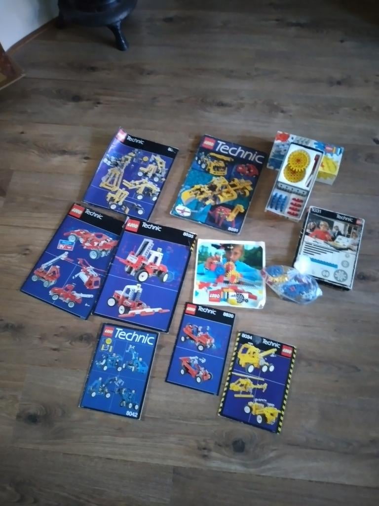 Verzameling LEGO Technic Bouwbeschrijvingen, Ophalen of Verzenden, Gebruikt