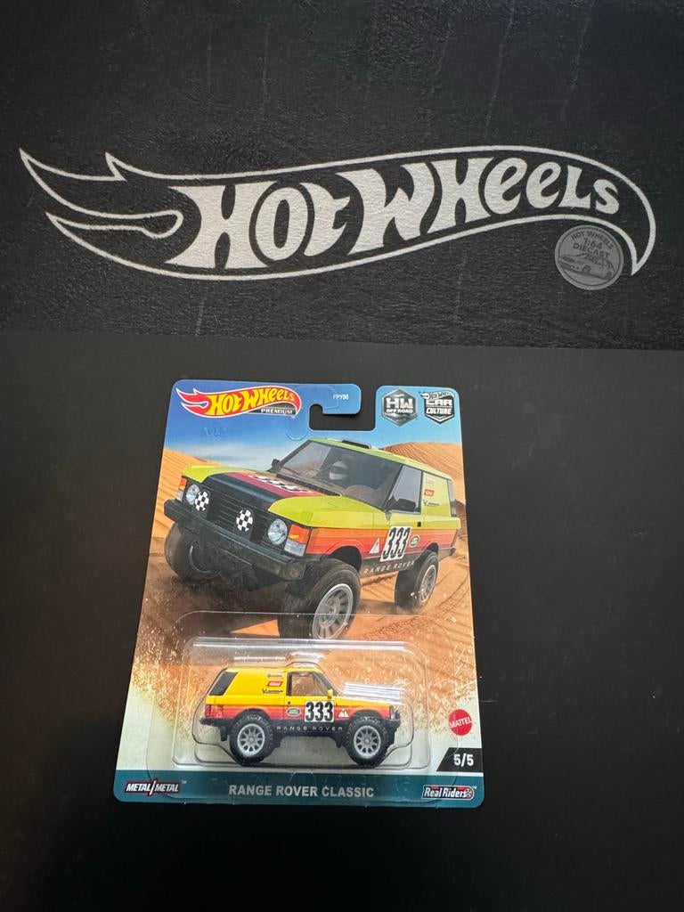 Hot Wheels Premium Range Rover Classic Off Road Car Culture, Ophalen of Verzenden, Nieuw, Auto