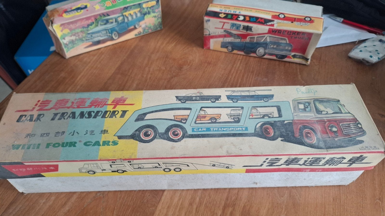 vintage vrachtauto's van 1960, Ophalen of Verzenden, Elektrisch, Overige merken