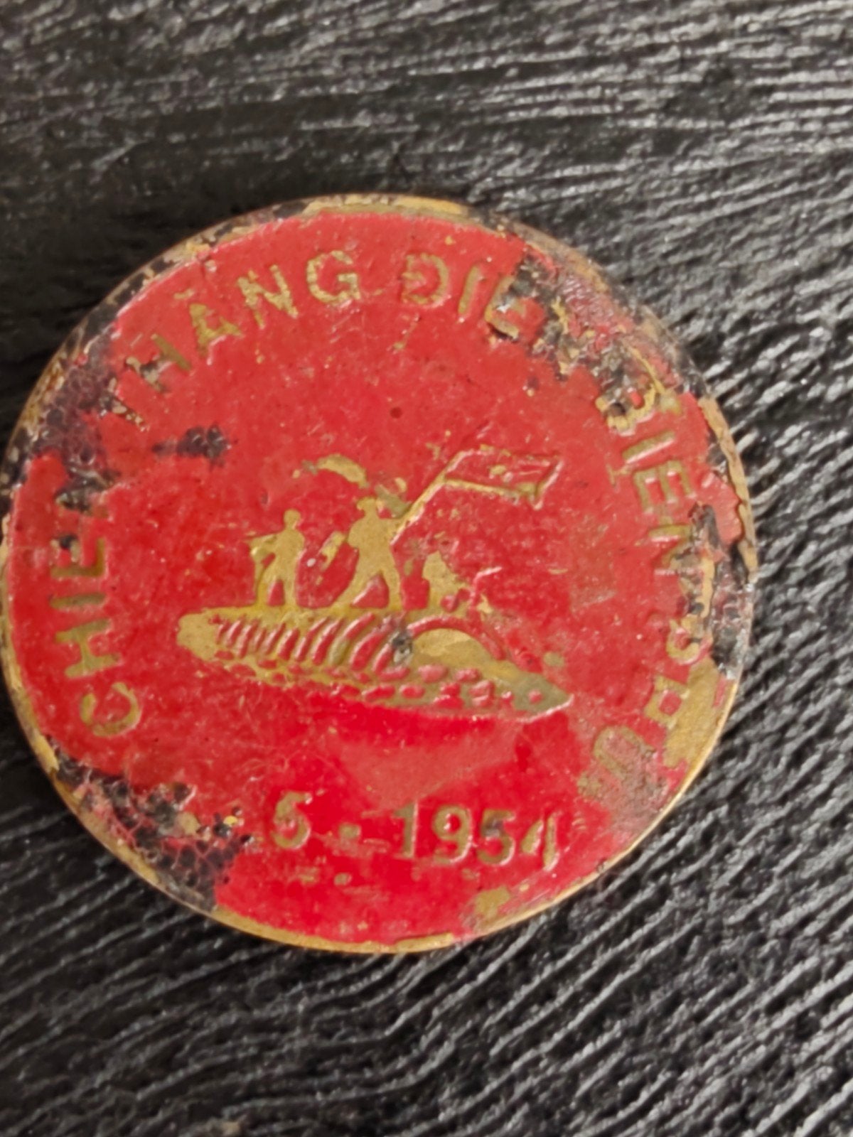 MEDAL_ VICTORY IN DIEN BIEN PHU 1954... Indochina oorlog..., Ophalen of Verzenden, Landmacht, Nederland
