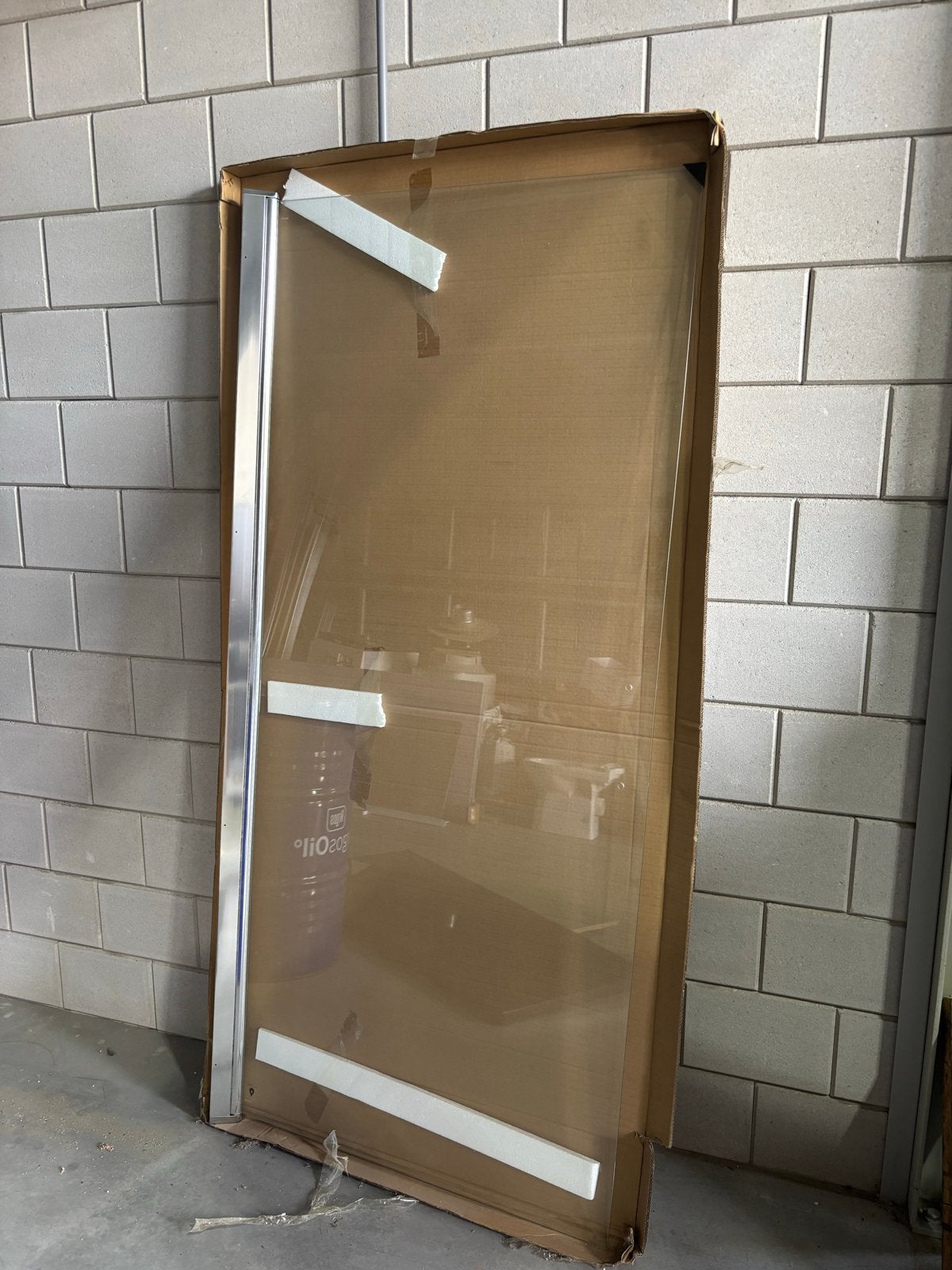 Douchedeur Marenza Neptune 100x200cm Chroom Antikalk Nieuw, Ophalen, Nieuw, Chroom, Douche