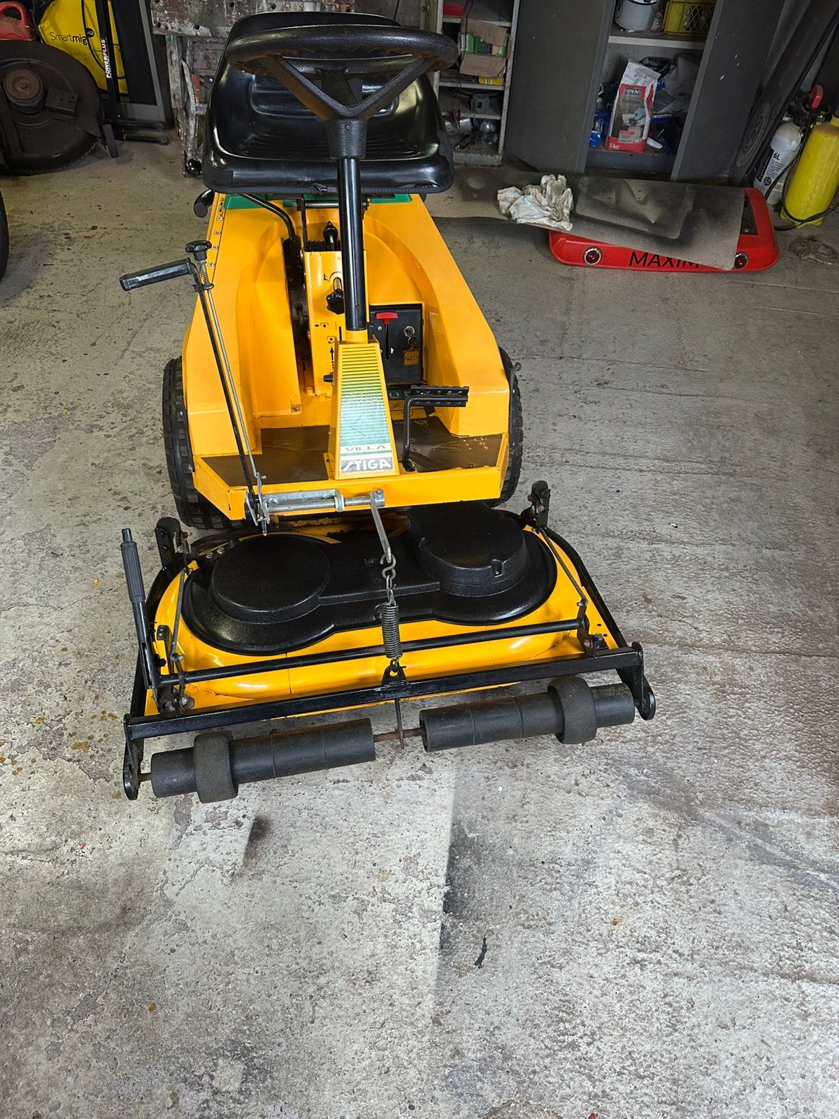 Te koop mooie stiga villa, Tuin en Terras, Ophalen, Gebruikt, Mulchfunctie, Benzine-grasmaaier