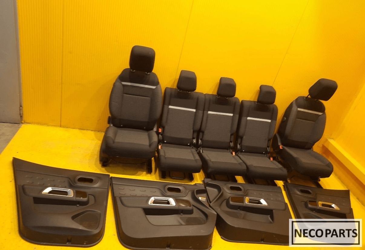 CITROEN C5 AIRCROSS INTERIEUR SET STOELEN VERWARMD ORIGINEEL, Gebruikt, -, Ophalen of Verzenden, -