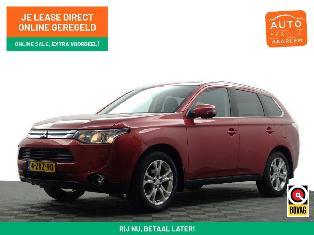 Mitsubishi Outlander 2.0 Instyle+ 7 persoons Aut- Schuifdak,, Auto's, Mitsubishi, 15 km/l, 7 stoelen, 1600 kg, SUV of Terreinwagen