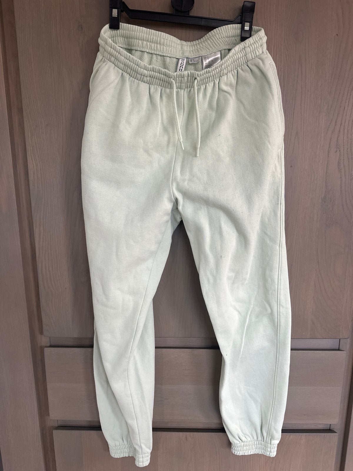 H&M Divided Joggingbroek Maat S Lichtgroen, Kleding | Dames, Ophalen, Maat 36 (S), Lang, Gedragen