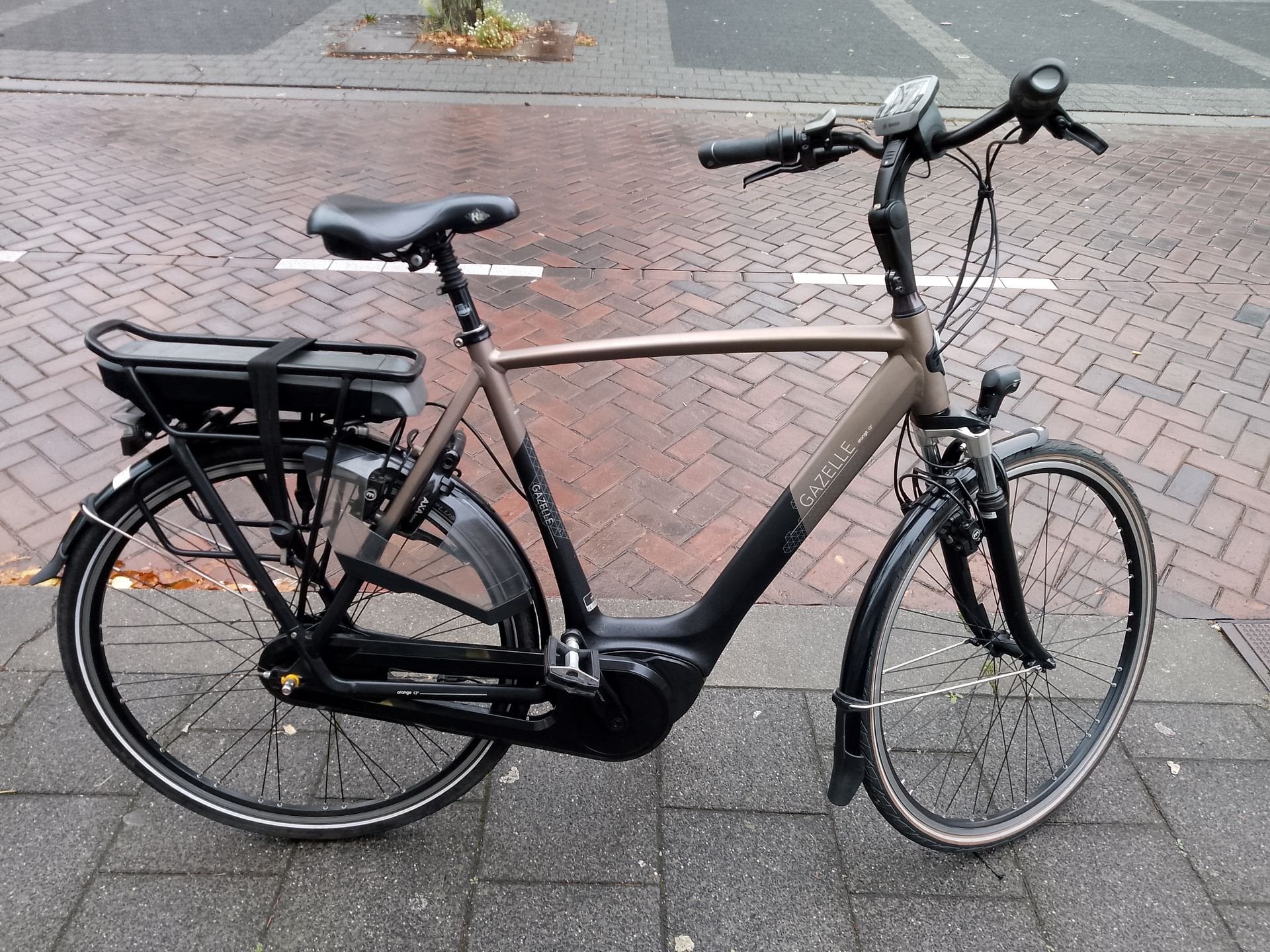 Gazelle Orange C7+ h61 elektrische fiets Bosch middenmotor, Gebruikt, -, -, -