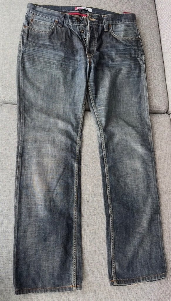 Levi Strauss & Co, Kleding | Dames, Blauw, Overige jeansmaten, Ophalen of Verzenden, Gedragen