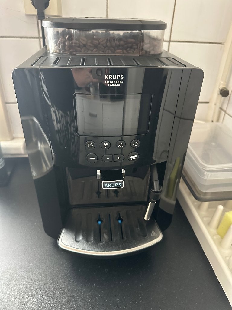 Krups Koffiebonen machine, Ophalen, Gebruikt, Koffiemachine, Koffiebonen