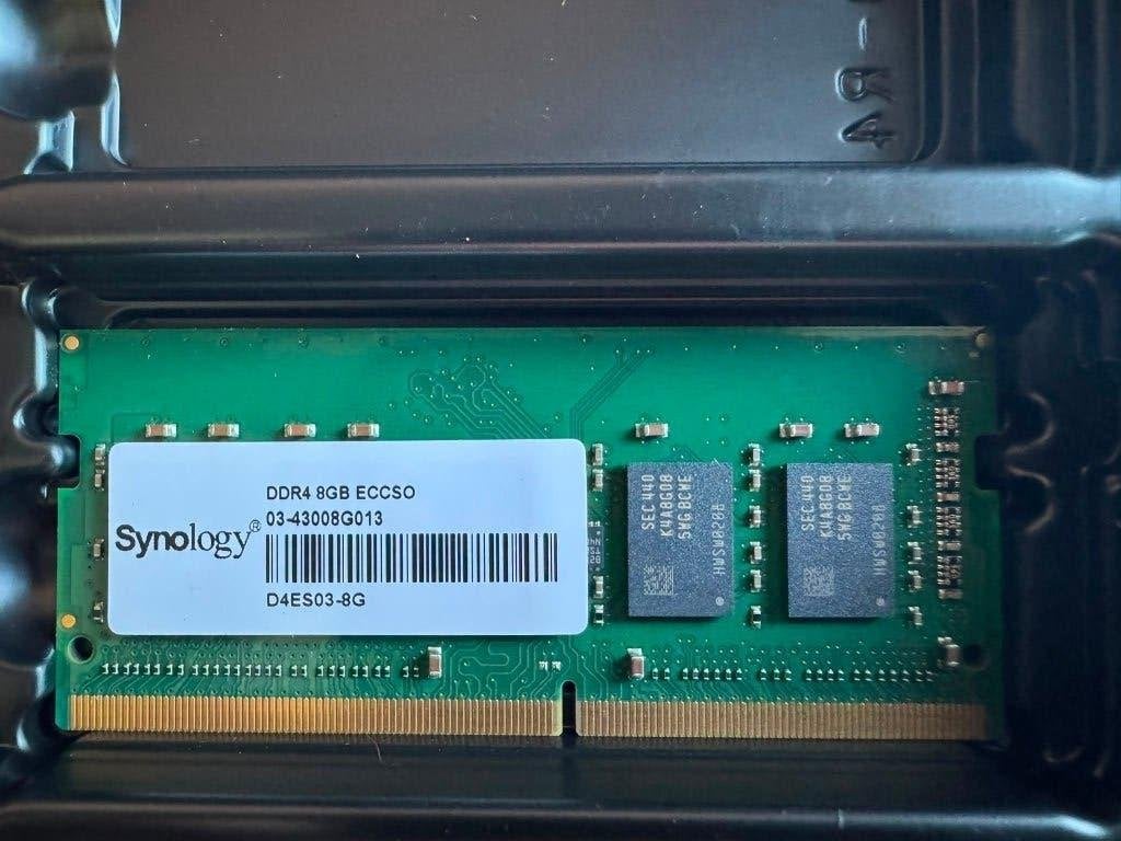 Synology D4ES03-8G — 8 GB DDR4 ECC SODIMM, DDR4, 8 GB, Nieuw, Ophalen of Verzenden