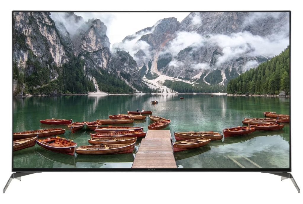 Sony Bravia KD‑55XH9505 55” 4K + Sony SU‑WL450 muurbeugel, Ophalen, LED, Zo goed als nieuw, 100 Hz