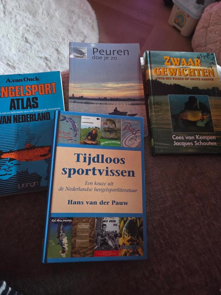 Hengelboeken: Tijdloos Sportvissen, Peuren, Zwaar Gewichten, Boeken, Ophalen