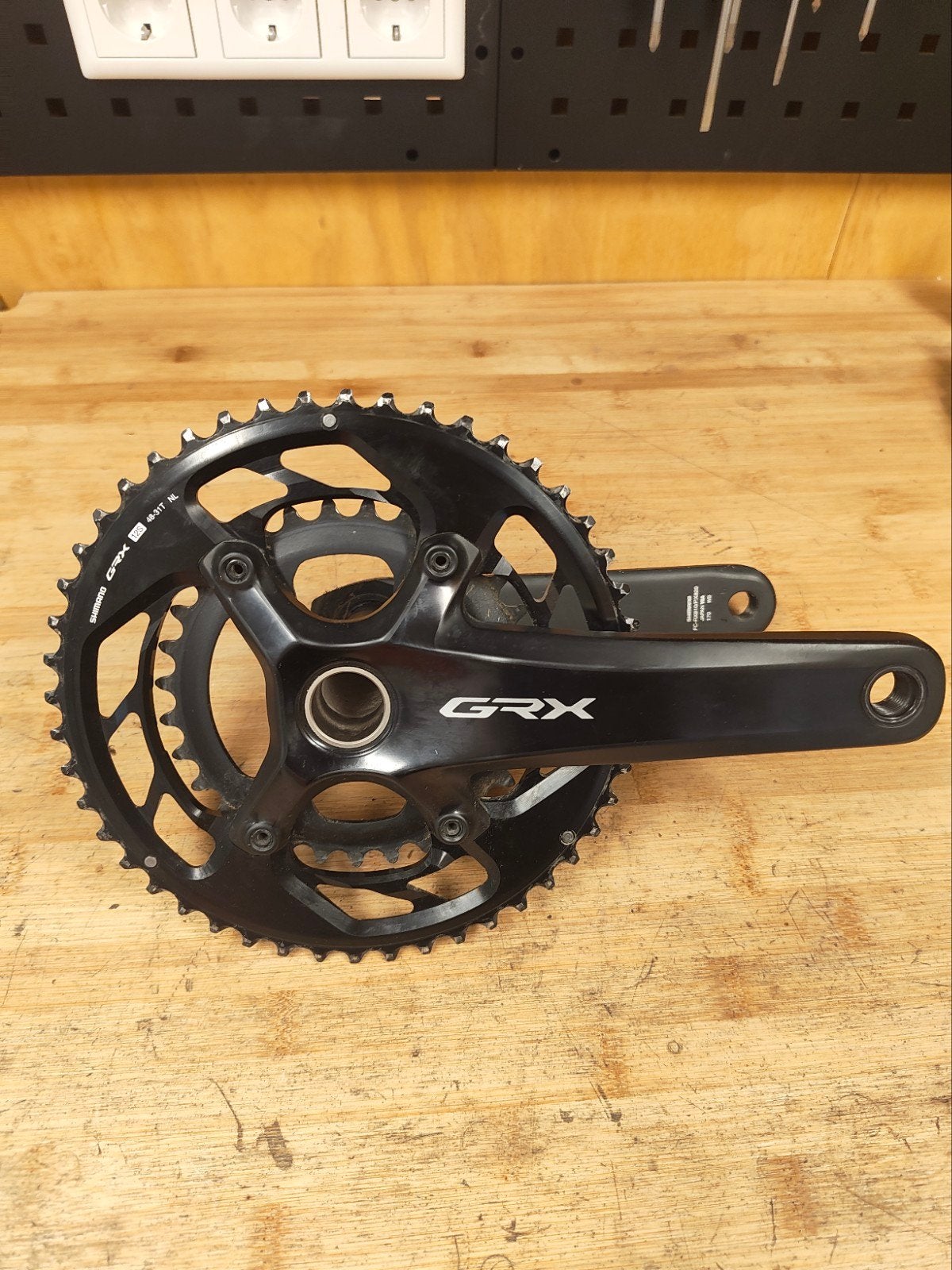 grx 820 2x12 crankstel 170mm 48-31, Crankstel of Pedalen, Ophalen of Verzenden, Zo goed als nieuw, Gravelbike