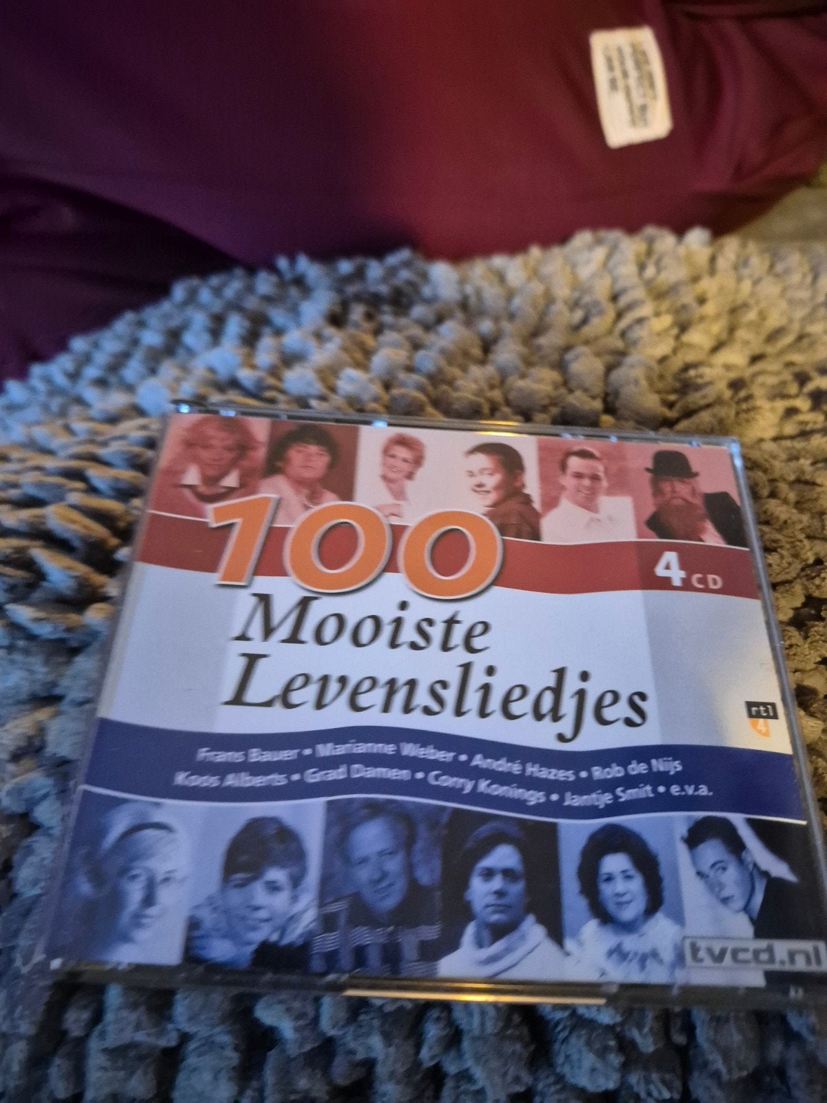 100 Mooiste Levensliedjes - 4 CD Boxset, Gebruikt, Boxset, Ophalen of Verzenden, Levenslied of Smartlap