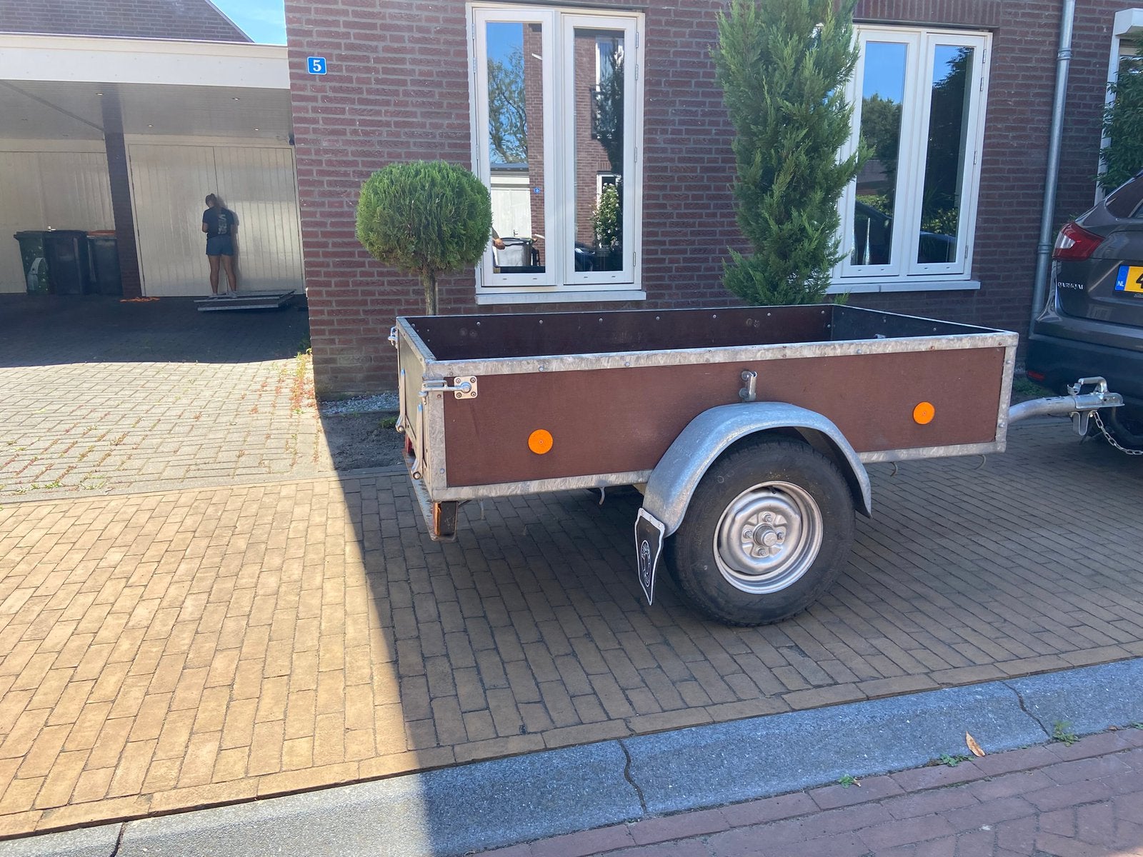 Pijnappel bagagewagen, Auto diversen, Aanhangers en Bagagewagens, Ophalen, Gebruikt