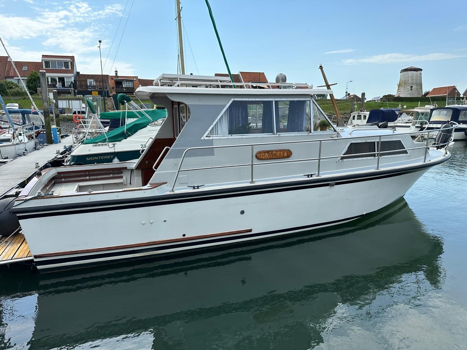 Cleopatra 850 Mercedes boegschroef & openslaande pui, Watersport en Boten, Ophalen, 9 m, Gebruikt, Diesel