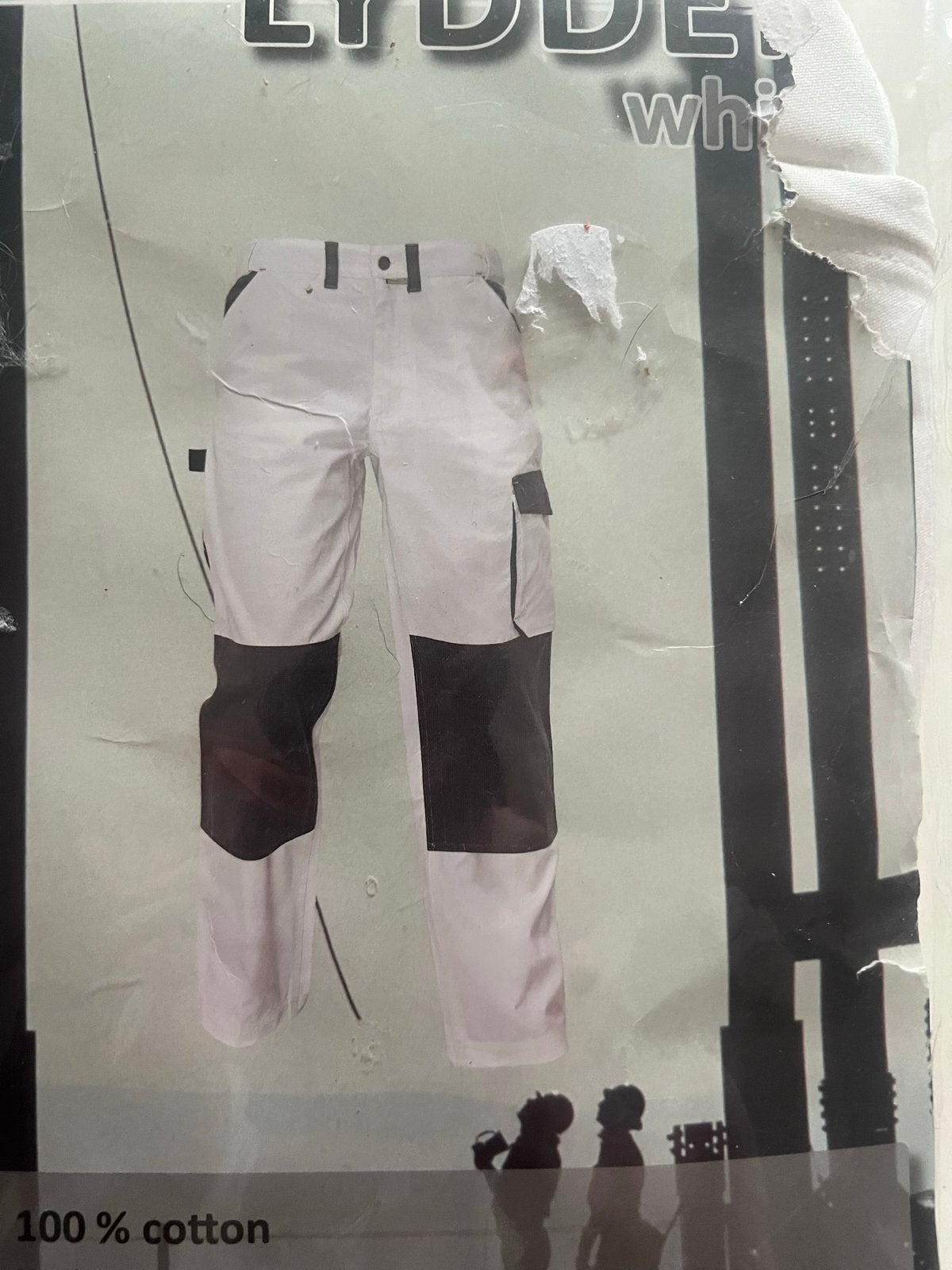 Nieuwe witte werkbroek, Ophalen of Verzenden, Nieuw, Heren, Broek