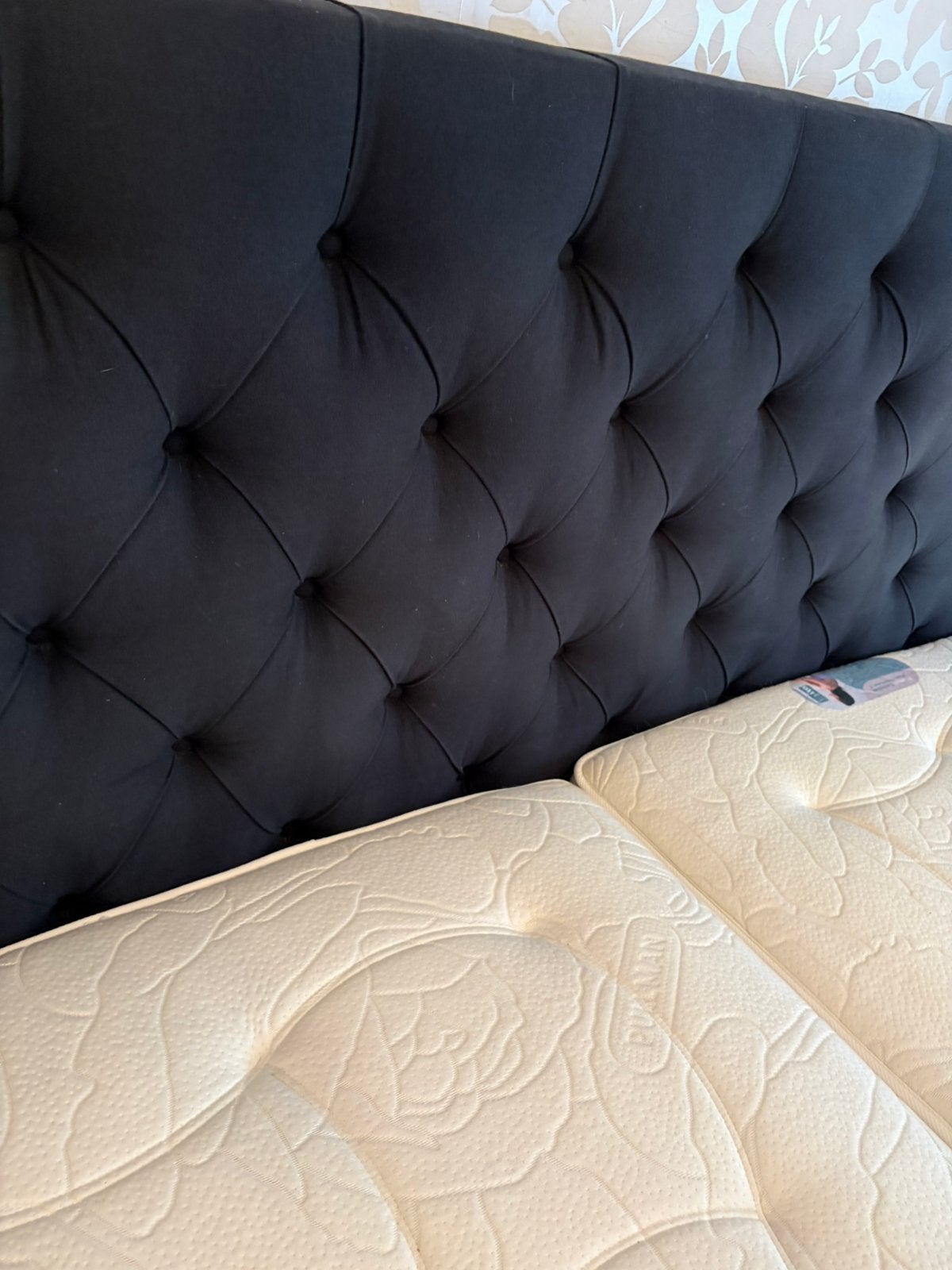 Pullman Boxspring GROOT, Huis en Inrichting, Ophalen, Zwart, Tweepersoons, Zo goed als nieuw