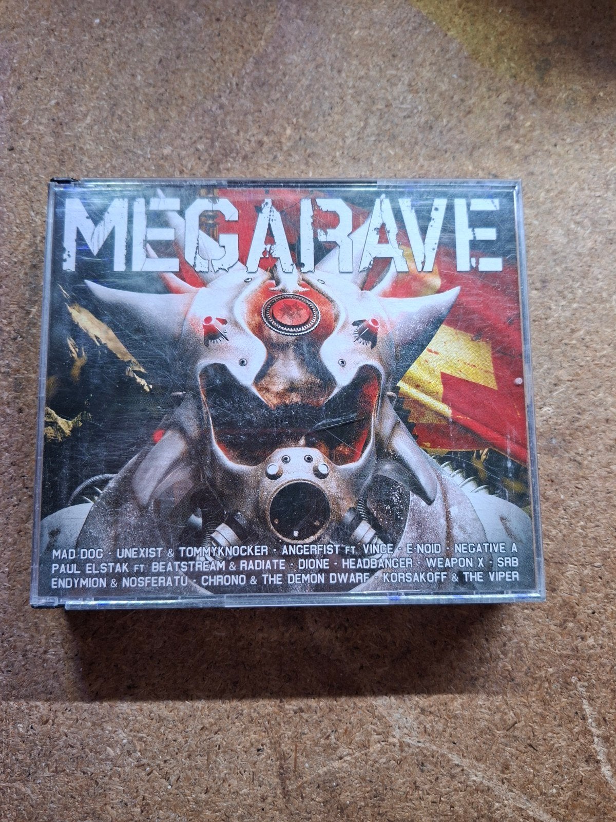 Megarave CD - Hardcore en Techno verzamelalbum, Cd's en Dvd's, Ophalen of Verzenden, Gebruikt, Hardcore, Boxset