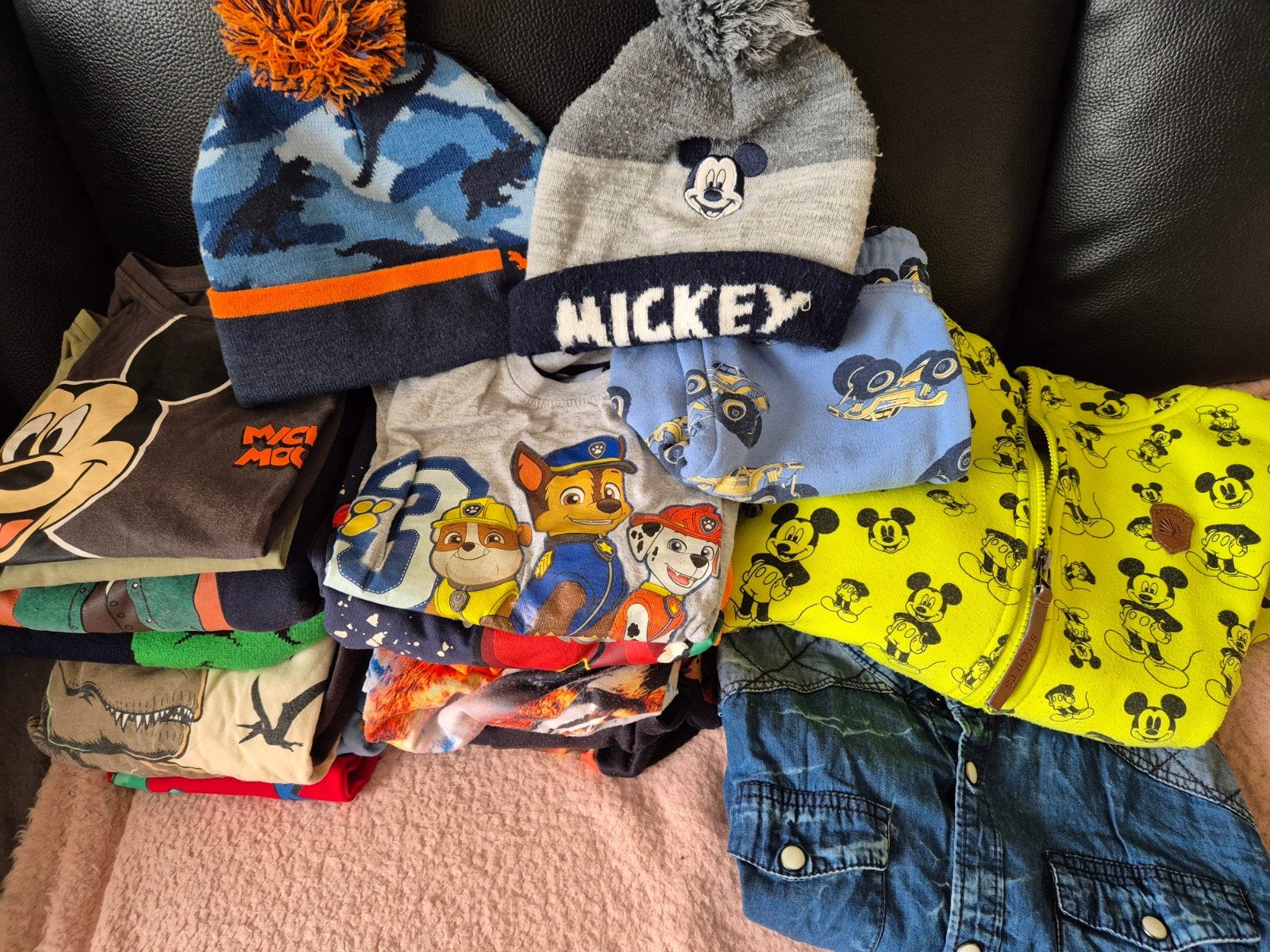 Kledingpakket Jongen maat 104-116 Paw Patrol, mutsen, sokken, Ophalen of Verzenden, Zo goed als nieuw, Disney, Paw Patrol, Jongen