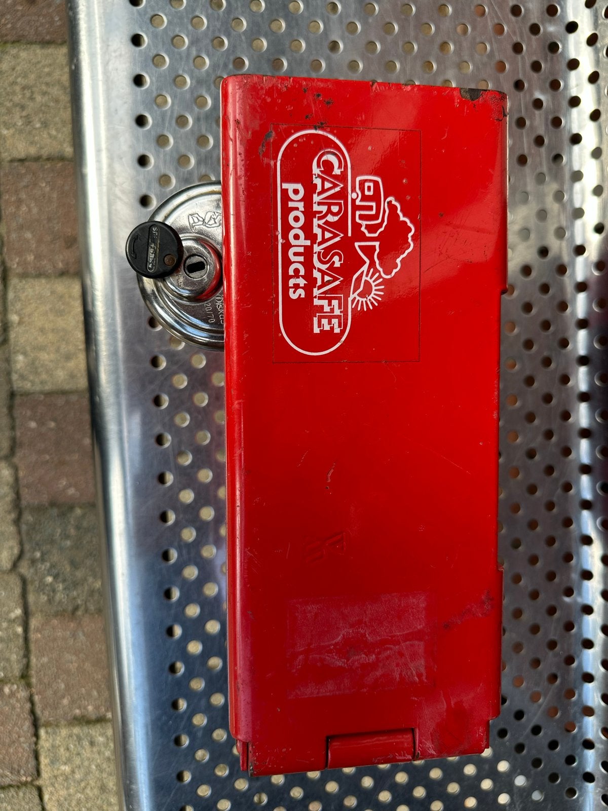 Alko koppeling slot - Carasafe Products, Ophalen, Gebruikt