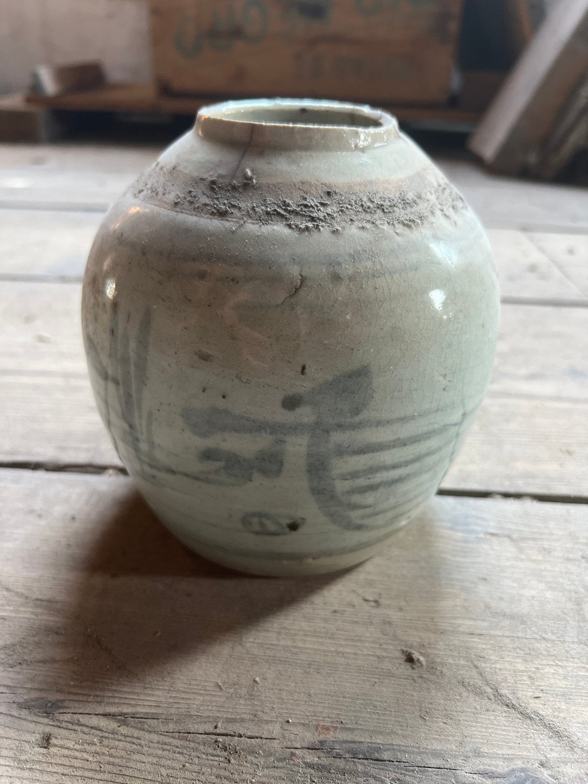 Antieke Chinese Celadon Gemberpot - Song Dynastie, Ophalen of Verzenden