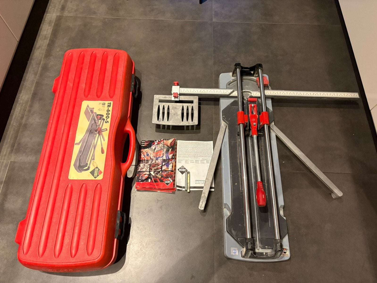 Rubi TR-600-S tegelsnijder, Ophalen of Verzenden, Zo goed als nieuw