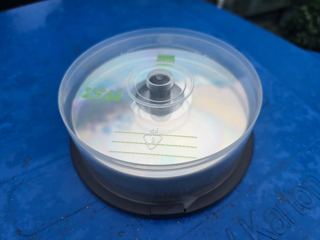 dvd + r, Computers en Software, Beschrijfbare discs, Ophalen, Op spindel, Nieuw, Dvd