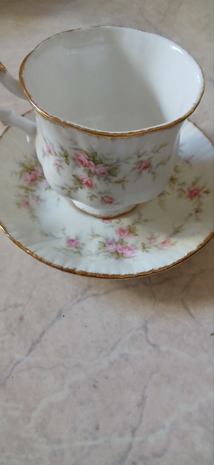 Prachtig Paragon Victorian Rose kop en schotel, Ophalen of Verzenden