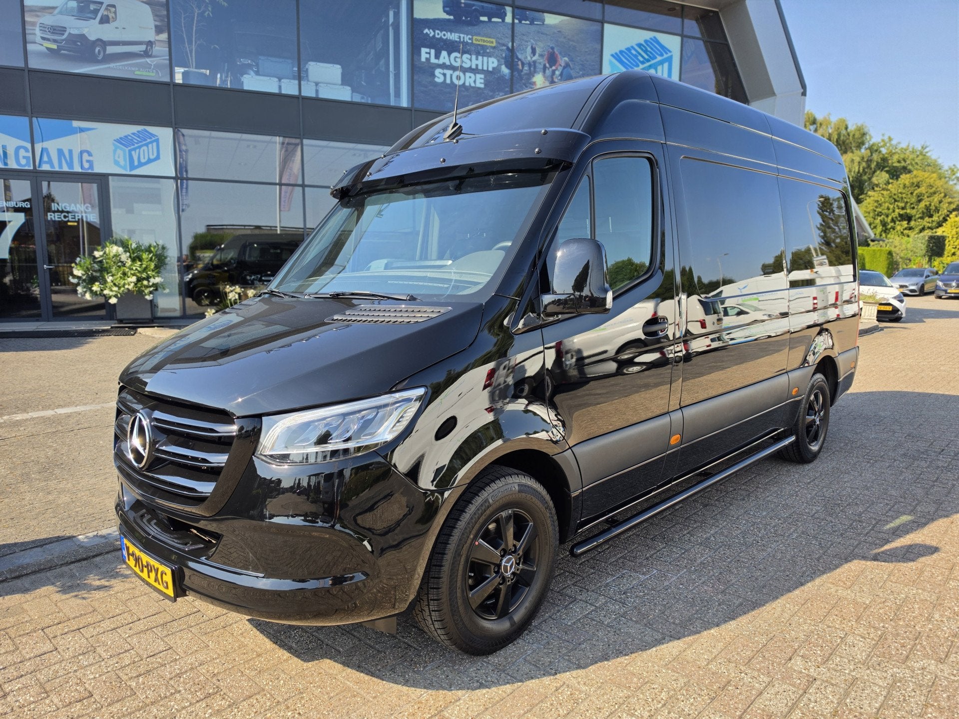 Mercedes-Benz Sprinter 315 CDI L2-H2 RWD Black * 3,5t Trekge, Automaat, Gebruikt, Zwart, Bedrijf