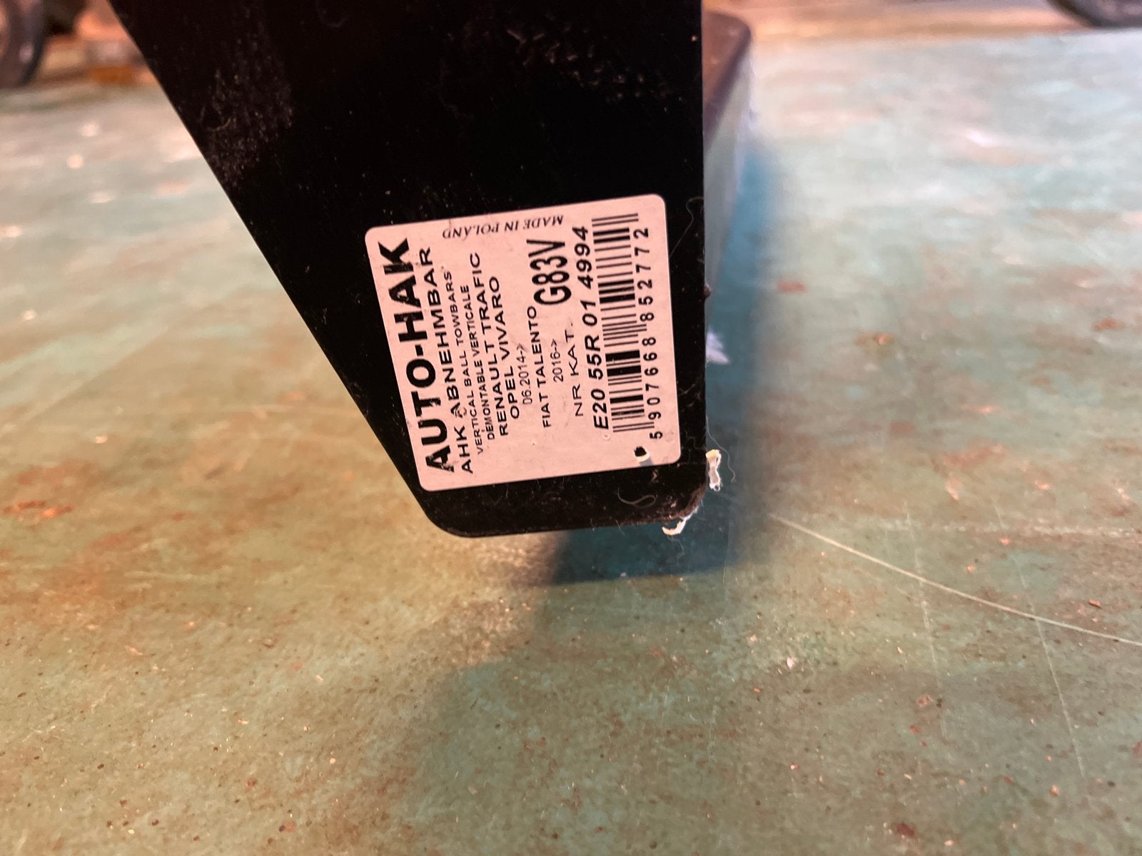 Trekhaak voor Renault Trafic 3, Opel Vivaro, Fiat Talento, Ophalen, Nieuw