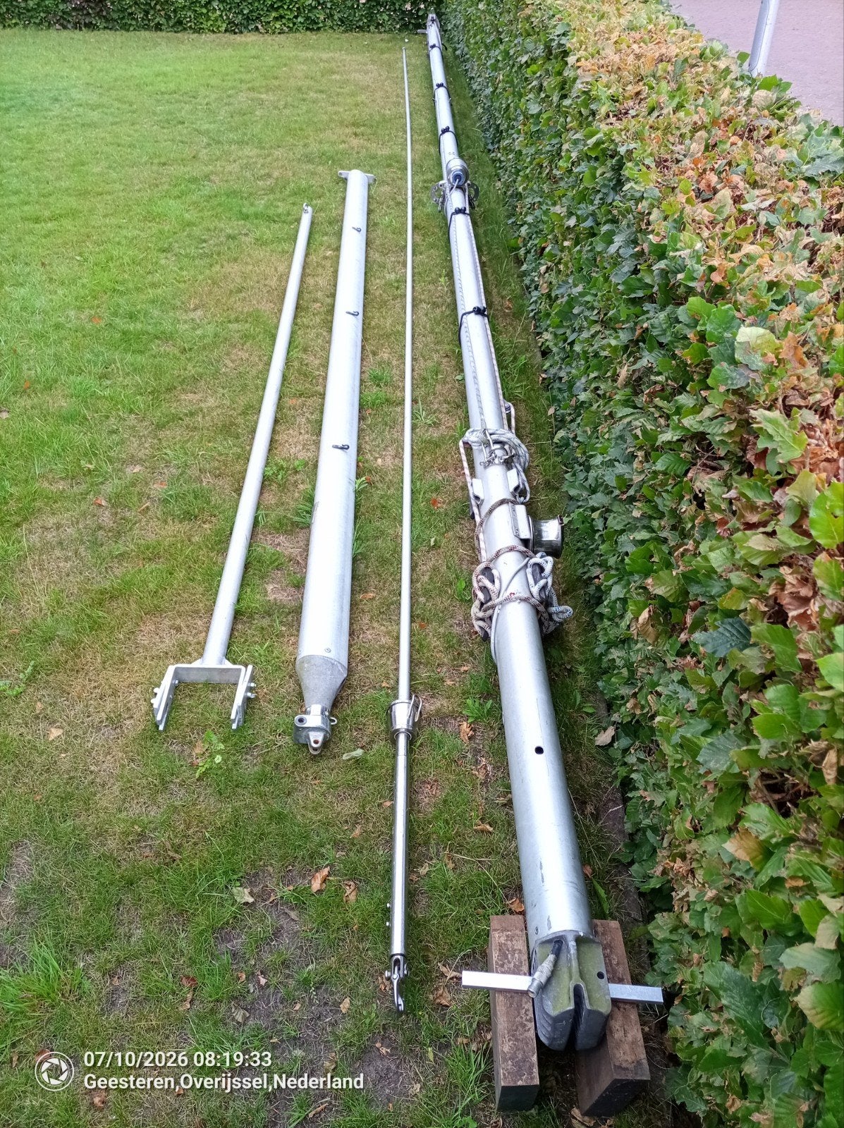 Mast met zeilen en al het toebehoren te koop tbv LM27., Ophalen of Verzenden