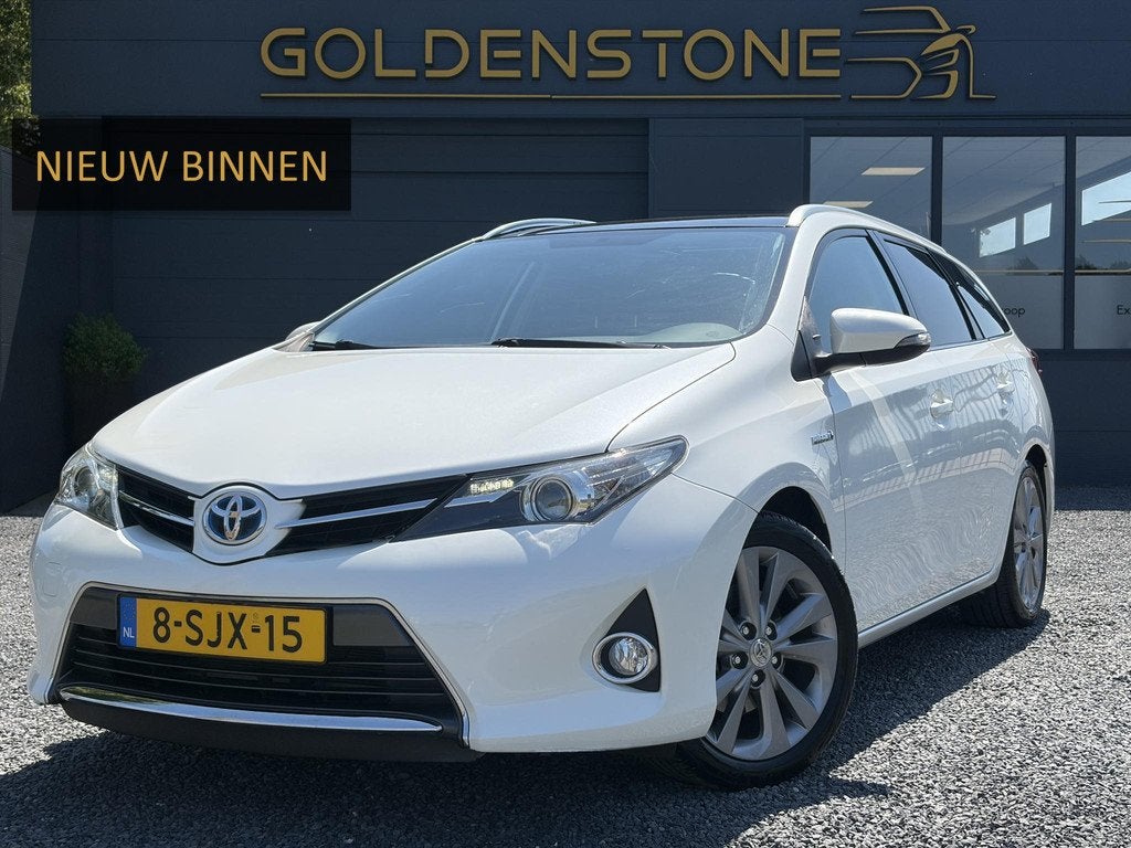 Toyota Auris Touring Sports 1.8 Hybrid Lease Trekhaak,2e Eig, Auto's, Toyota, Bedrijf, Te koop, Auris, ABS, Achteruitrijcamera