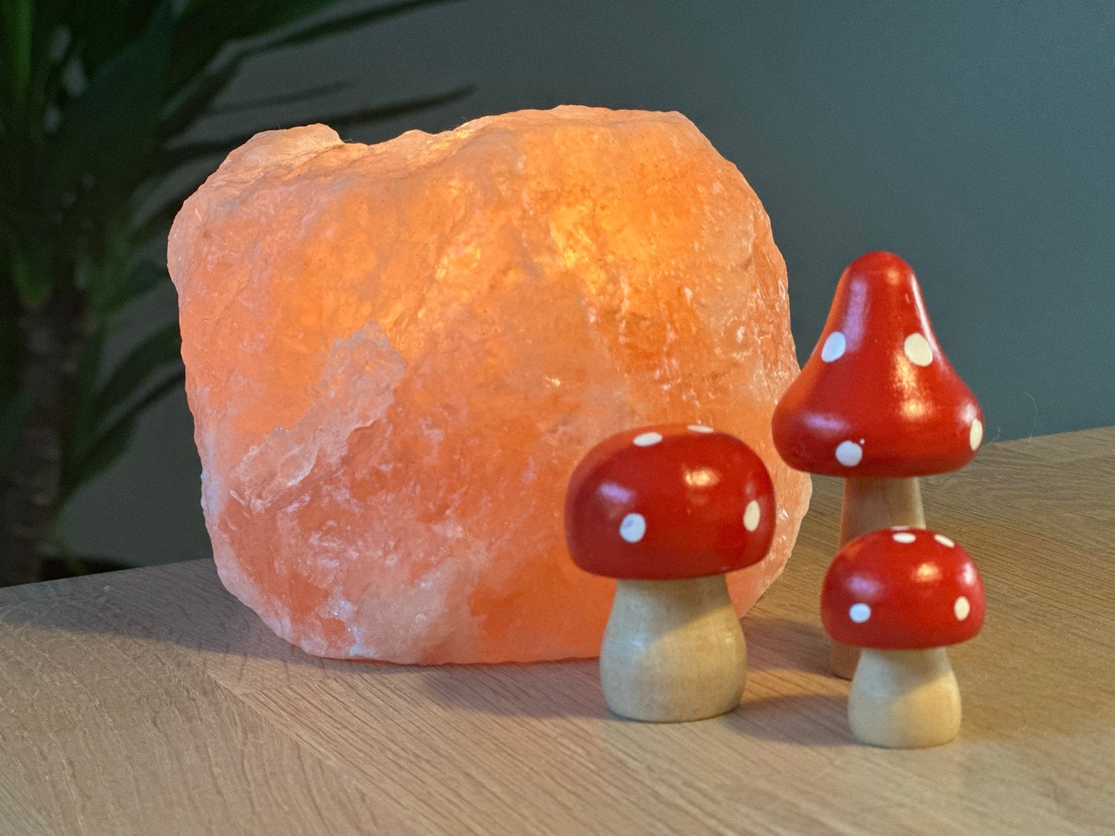 paddenstoelen hout voor antroposofische seizoentafel herfst, Ophalen of Verzenden, Nieuw, Figuurtje(s), Wolvilt