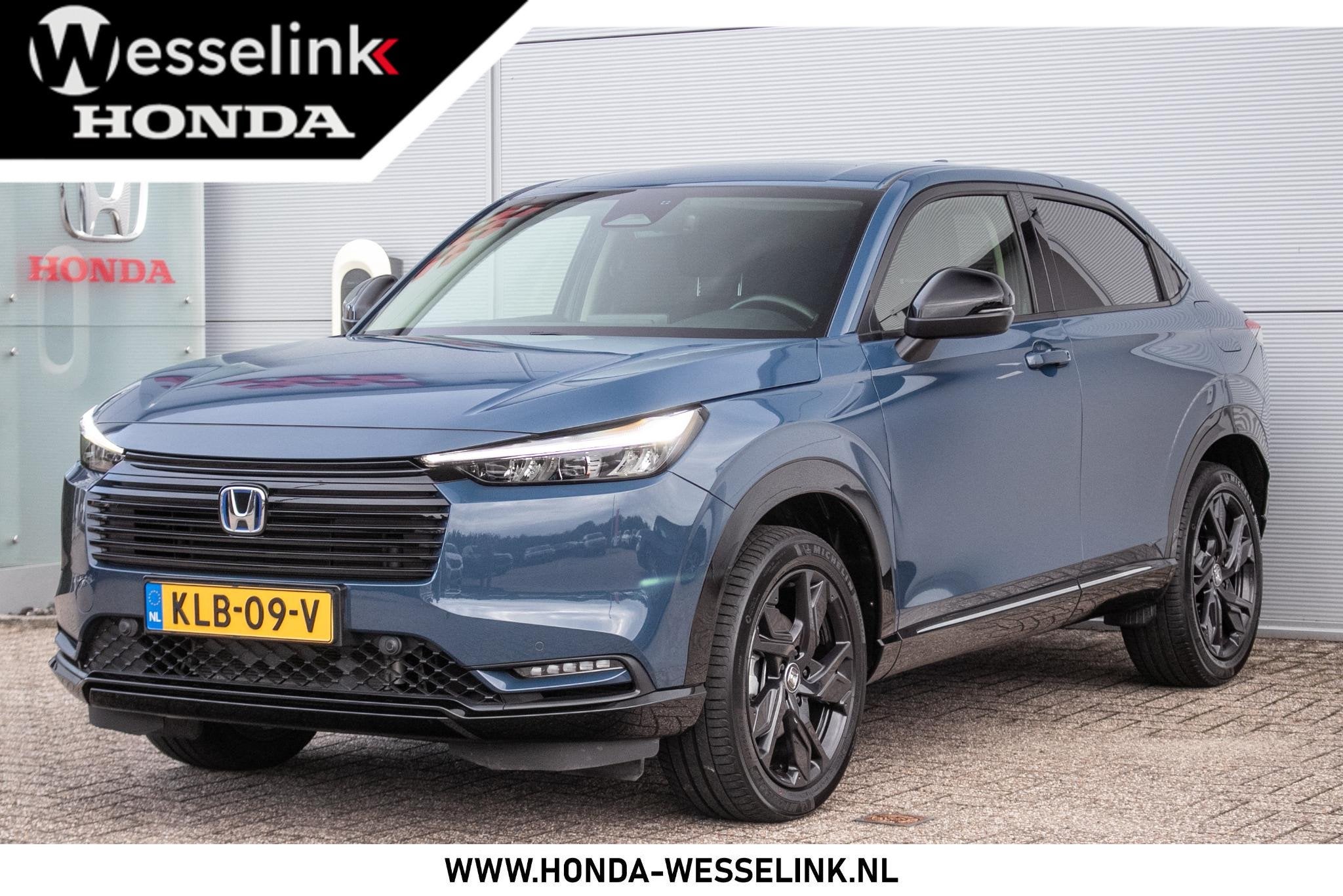 Honda HR-V 1.5 e:HEV Advance Obscura Black Pack, Auto's, Euro 6, Blauw, Bedrijf, 19 km/l