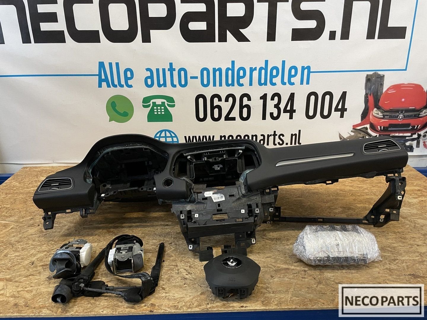 AIRBAGSET RENAULT MEGANE AIRBAG SET COMPLEET, Auto-onderdelen, Dashboard en Schakelaars, Gebruikt, -, Renault, -