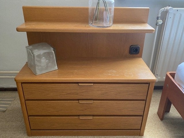 Twee nachtkastjes van Hülsta, Ophalen, Gebruikt, 65 cm of meer, 70 cm of meer