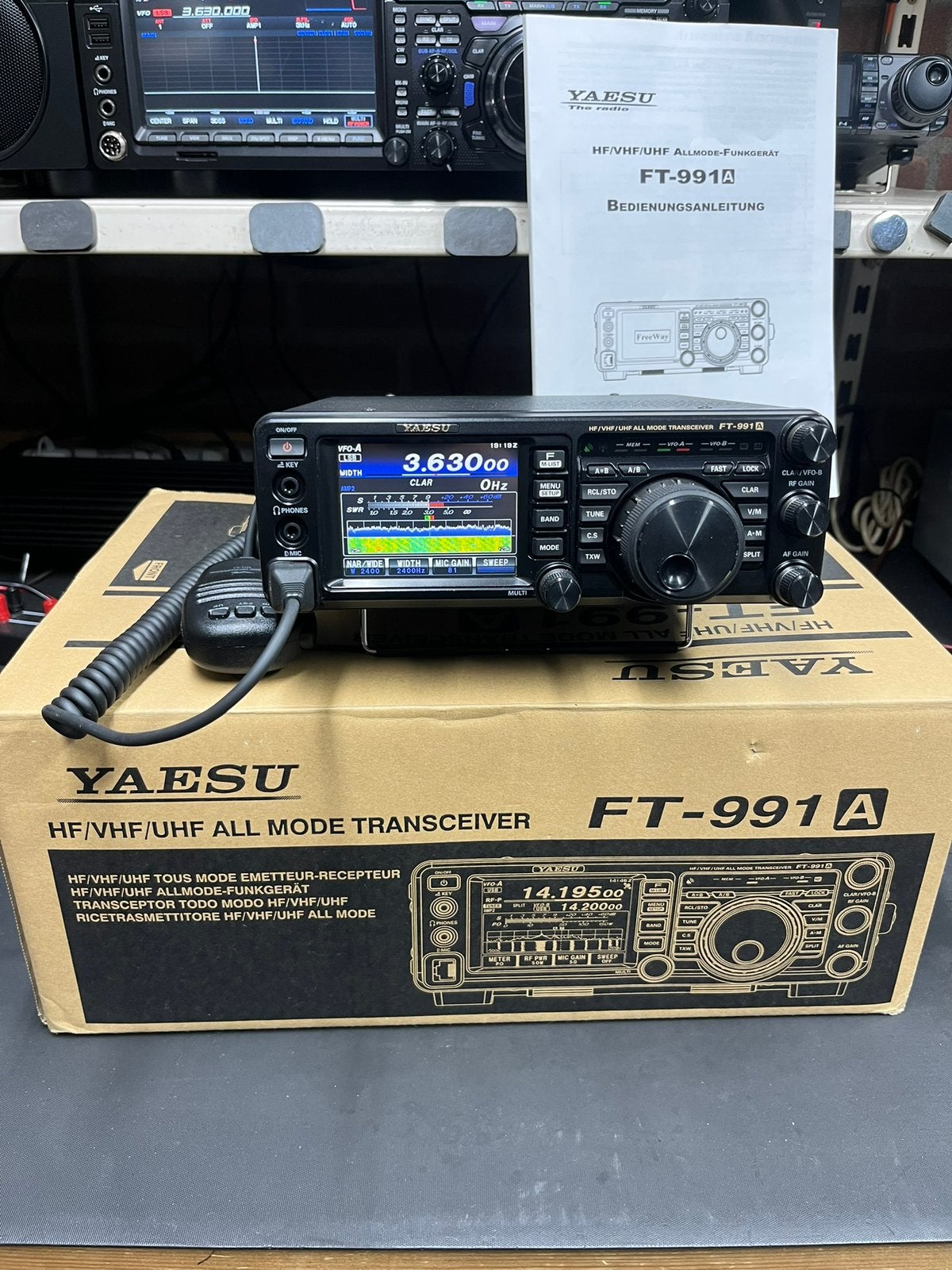 Yaesu ft 991A HF UHF VHF, Ophalen of Verzenden, Zo goed als nieuw