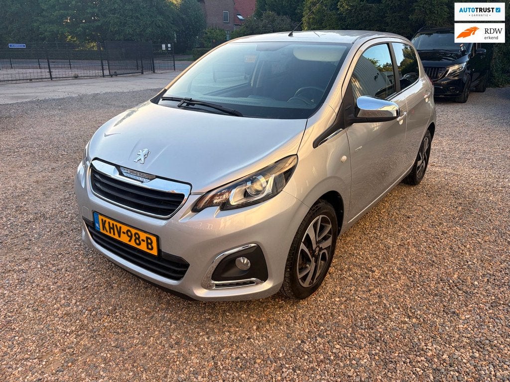 Peugeot 108 1.0 e-VTi Active Airco 5 deurs Automaat Nw APK, Stof, Gebruikt, 4 stoelen, 3 cilinders