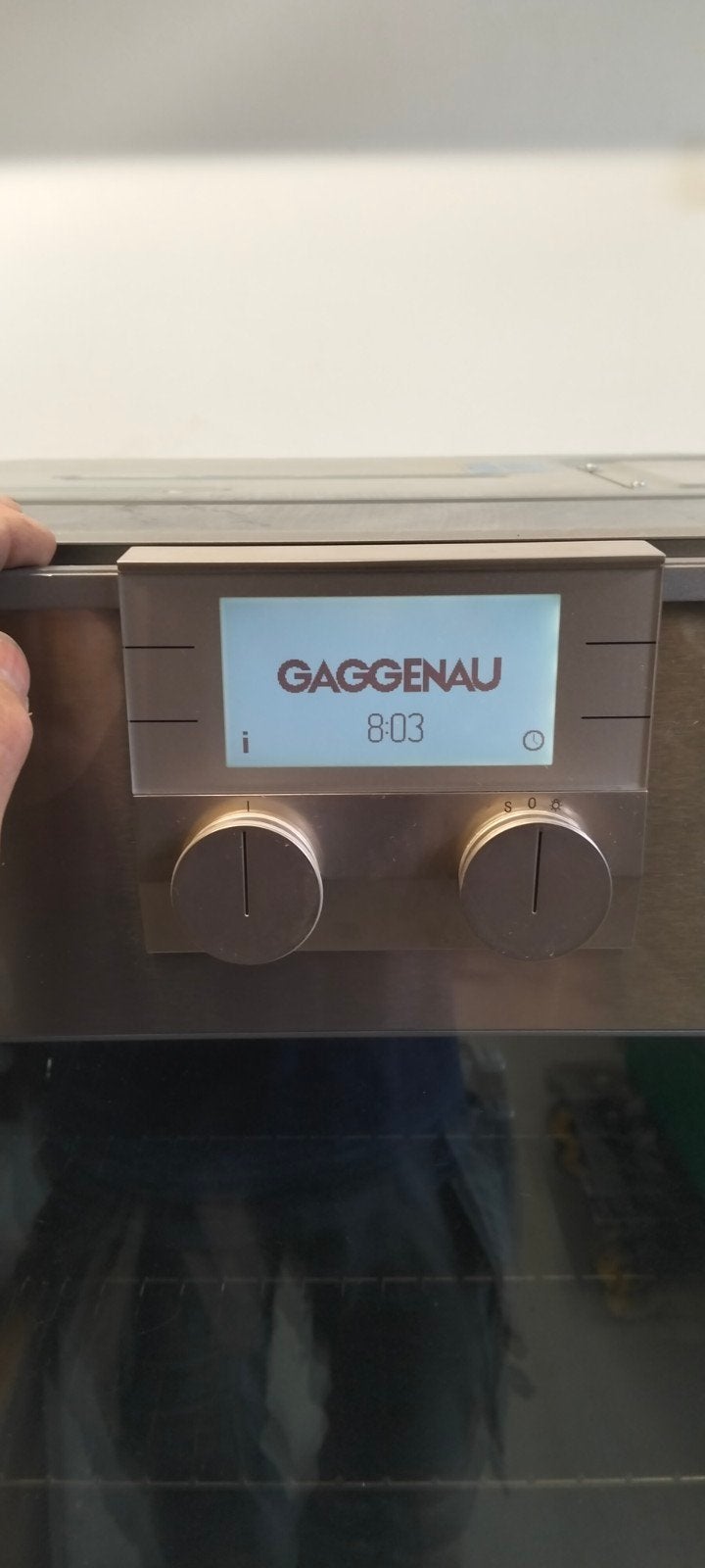 Gaggenau HLBS25 Stoomoven - Inbouw, RVS, Witgoed en Apparatuur, Ophalen, 45 tot 50 cm, Stoom, Inbouw