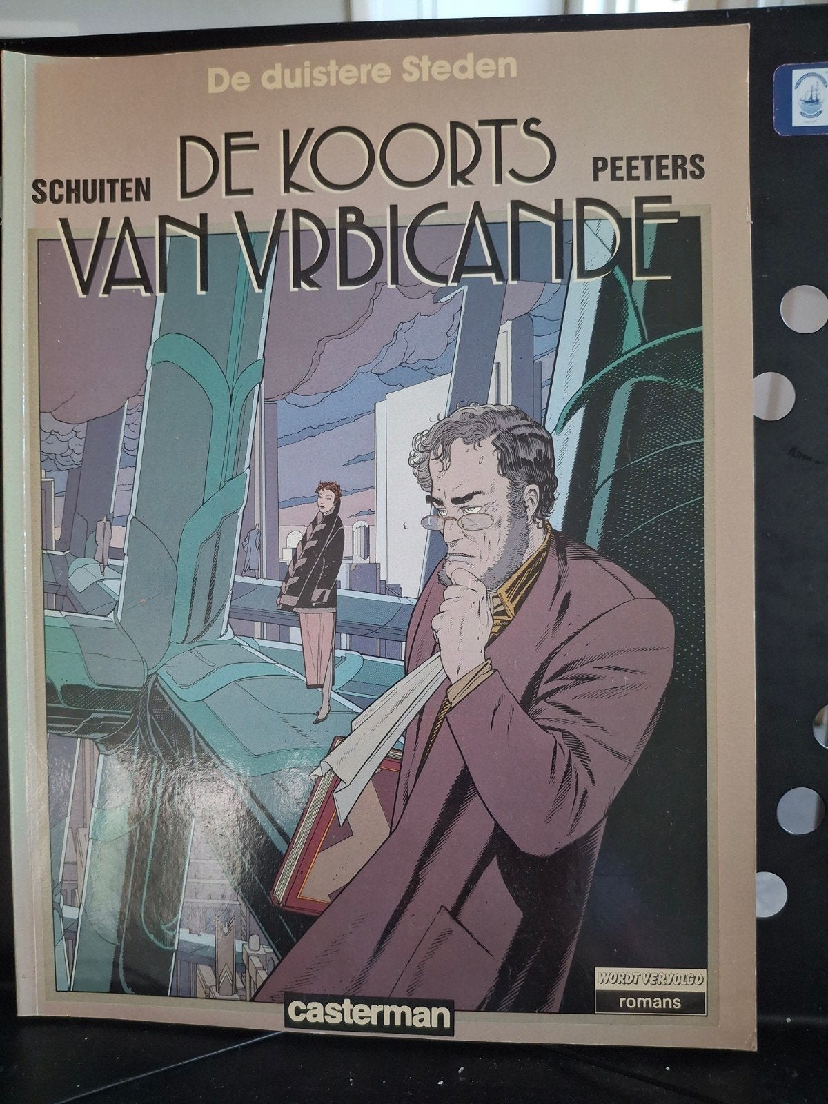 Schuiten - Koorts van urbicande, Boeken, Eén stripboek, Ophalen of Verzenden, Gelezen, Schuiten