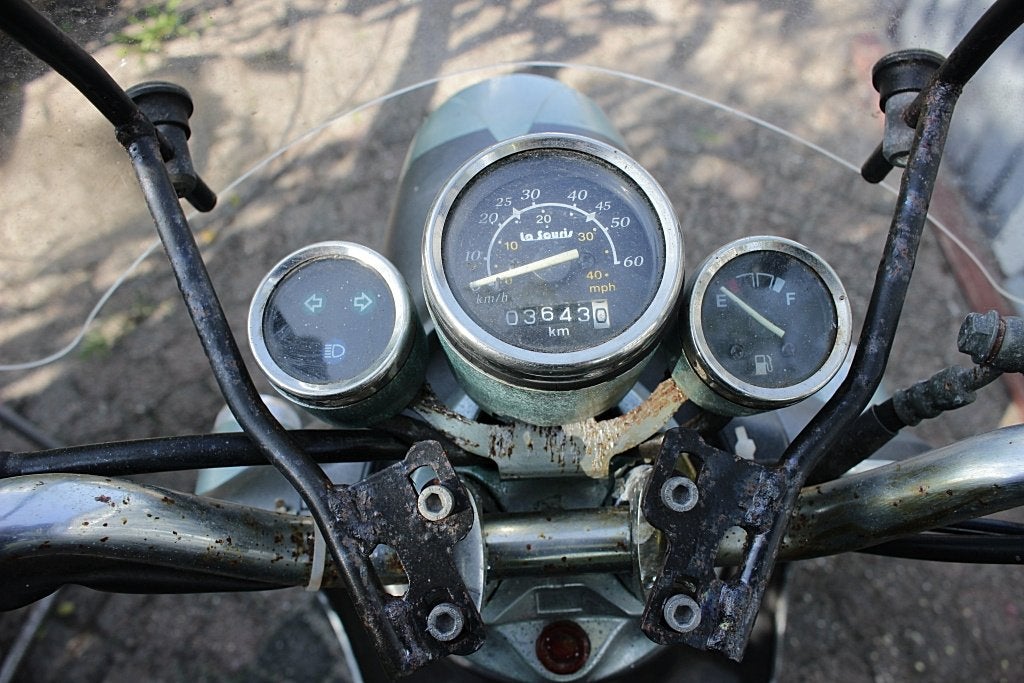 Scooter La Souris, Gebruikt, Benzine, Ophalen, Overige merken