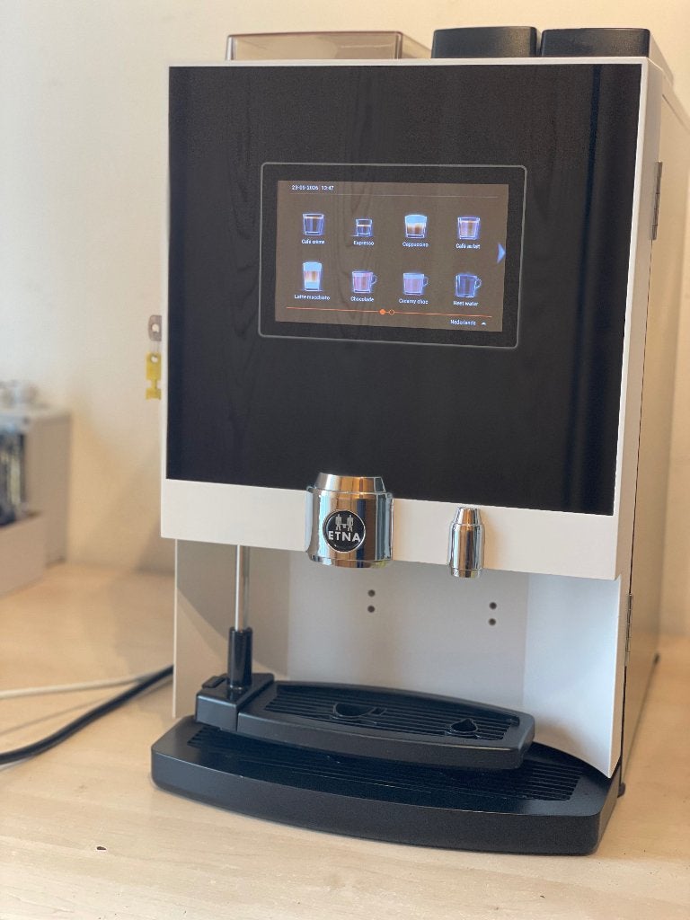 Etna Dorado Espresso Compact Touch bonenkoffiemachine, Witgoed en Apparatuur, Ophalen, Espresso apparaat, 10 kopjes of meer, Refurbished