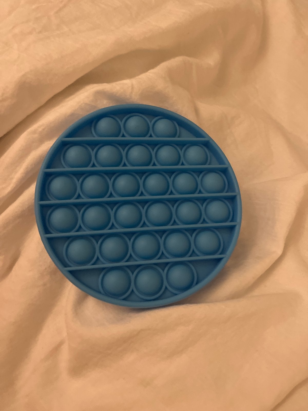 Blauwe Pop It Fidget Toy - Stressvermindering Speelgoed, Ophalen of Verzenden, Zo goed als nieuw, Jongen of Meisje