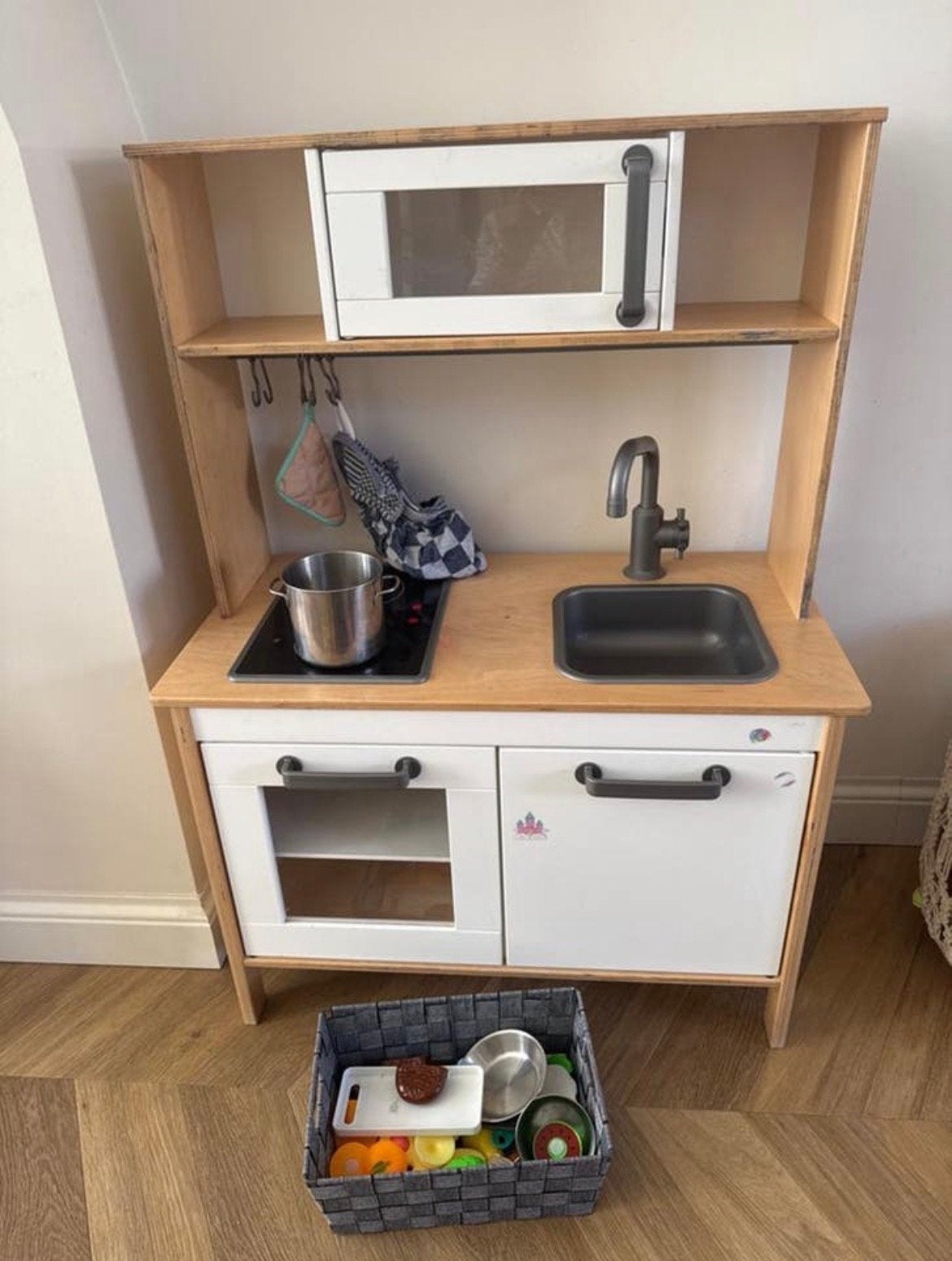 IKEA Duktig Speelkeuken met accessoires, Ophalen, Zo goed als nieuw, Hout, Speelkeuken
