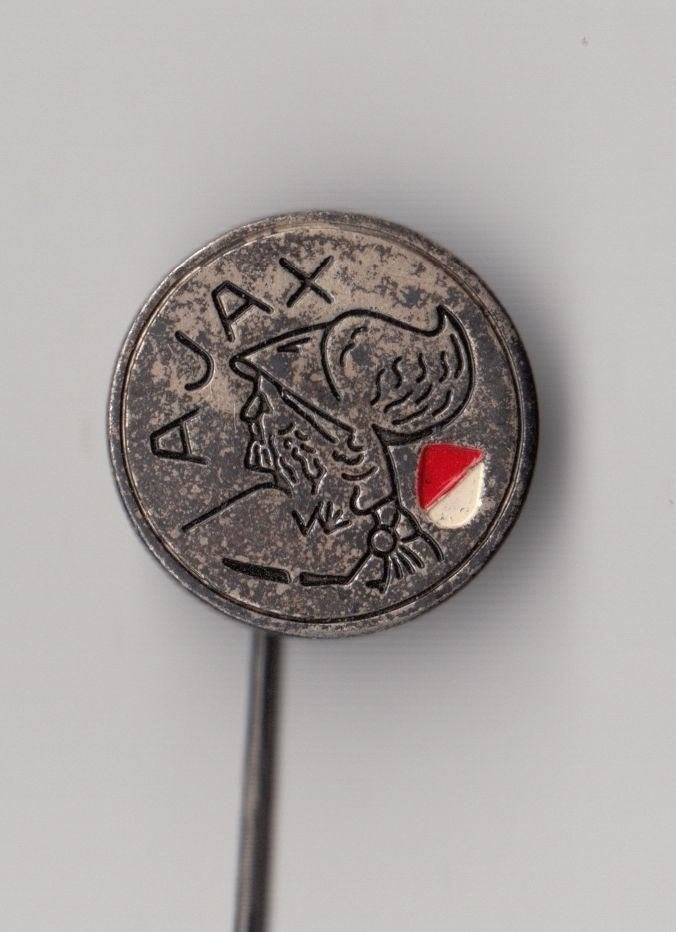 Voetbal Ajax Amsterdam Logo speldje, Gebruikt, Niet vindbaar, Niet vindbaar, Speldje of Pin